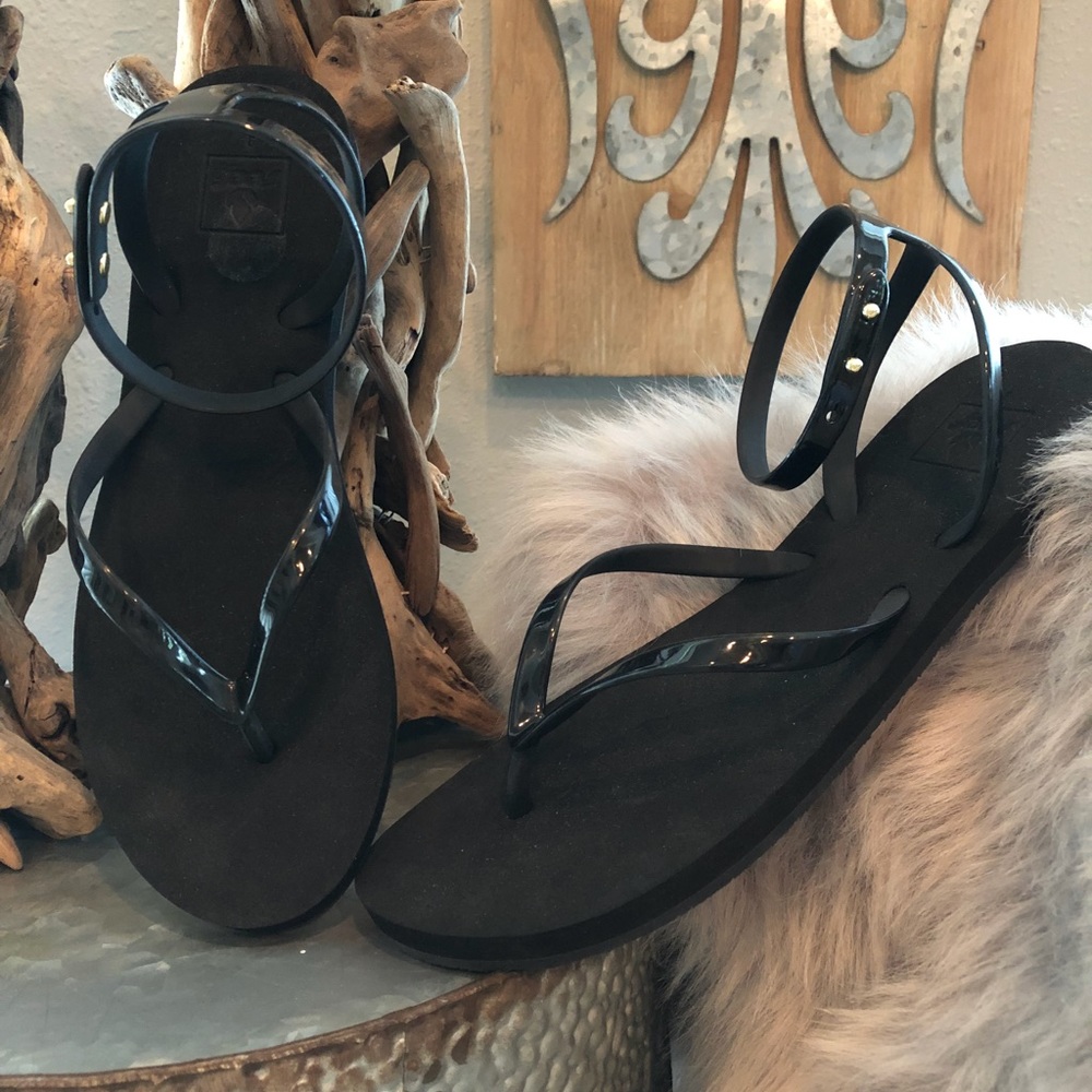 Reef Stargazer Ankle Wrap Sandals size 9 NWOT